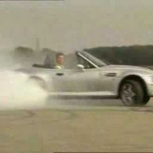 Tiff Needell drifting lesson BMW Z3 M Roadster - YouTube