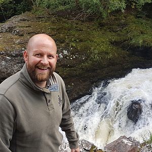 Jjim at the waterfall