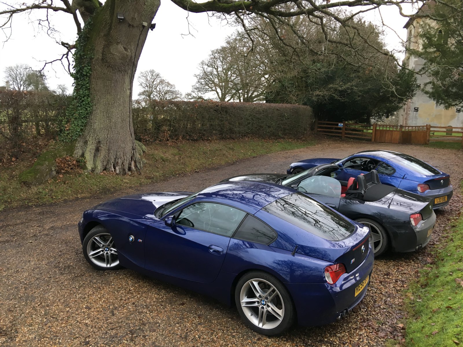 2 Coupes and a Roadster