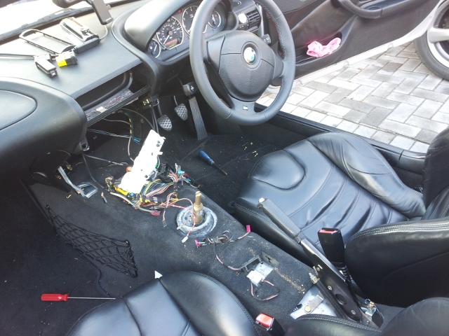 BMW Z3 Centre Console Change