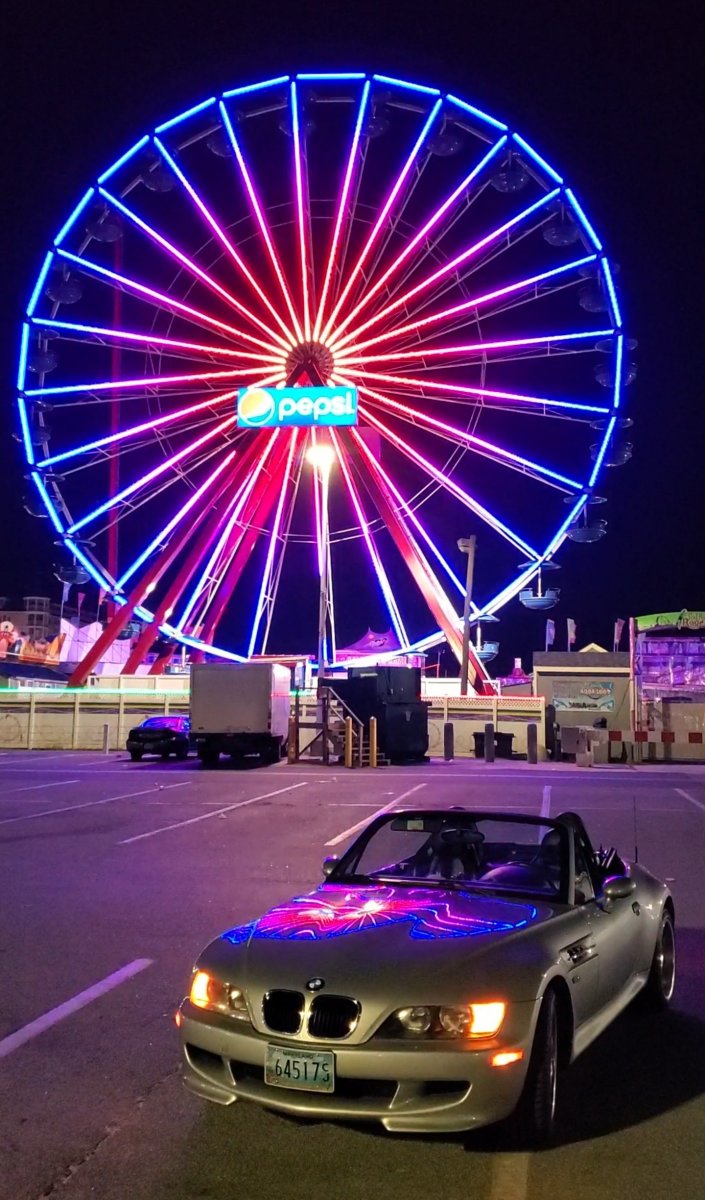 Claire's midnight visit to OCMD Inlet