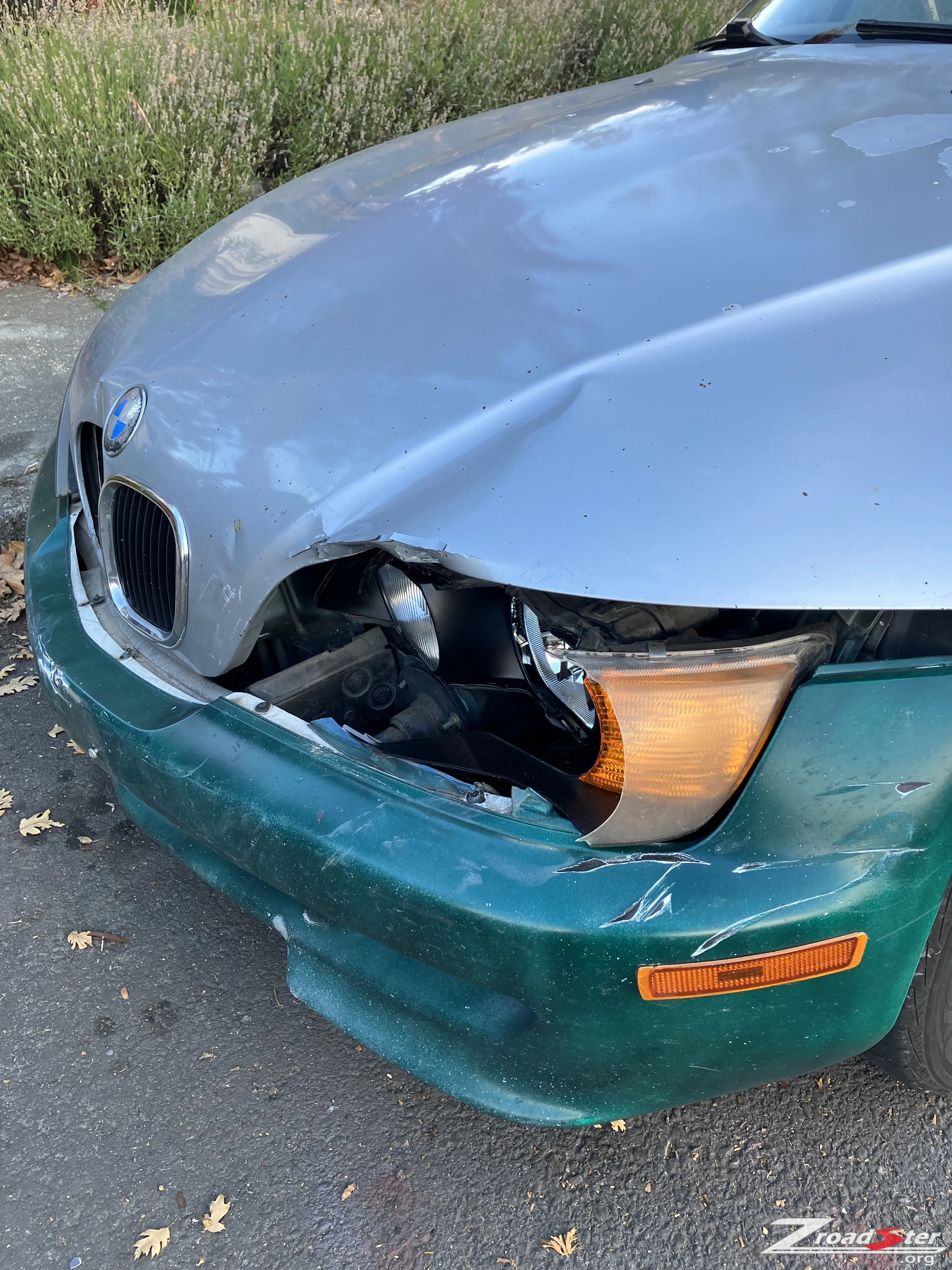Least it happened before it got painted green